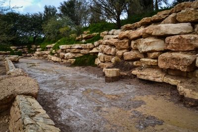 Ben Gurion Grave Muddy Path