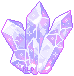 purple crystal